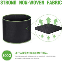Load image into Gallery viewer, Delxo 10 Pack 1 Gallon Grow Bags Heavy Duty Aeration Fabric Pots