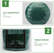 Load image into Gallery viewer, Delxo 10 Gallon Potato Grow Bags, Heavy Duty Thickened Vegetable Grow Pots with 3 Tools